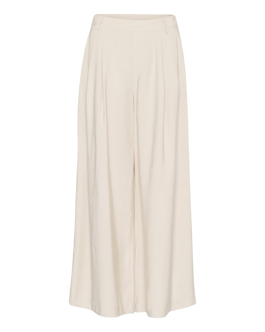 

Широкие брюки со складками спереди My Essential Wardrobe CadizMW, кремовый