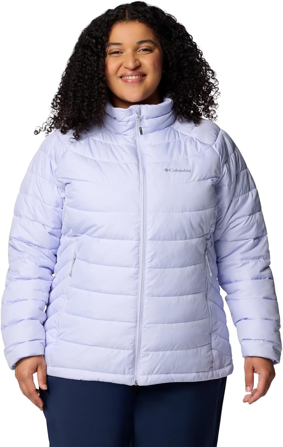 

Женская куртка Columbia Powder Lite II на молнии, цвет Snowdrift, размер Medium