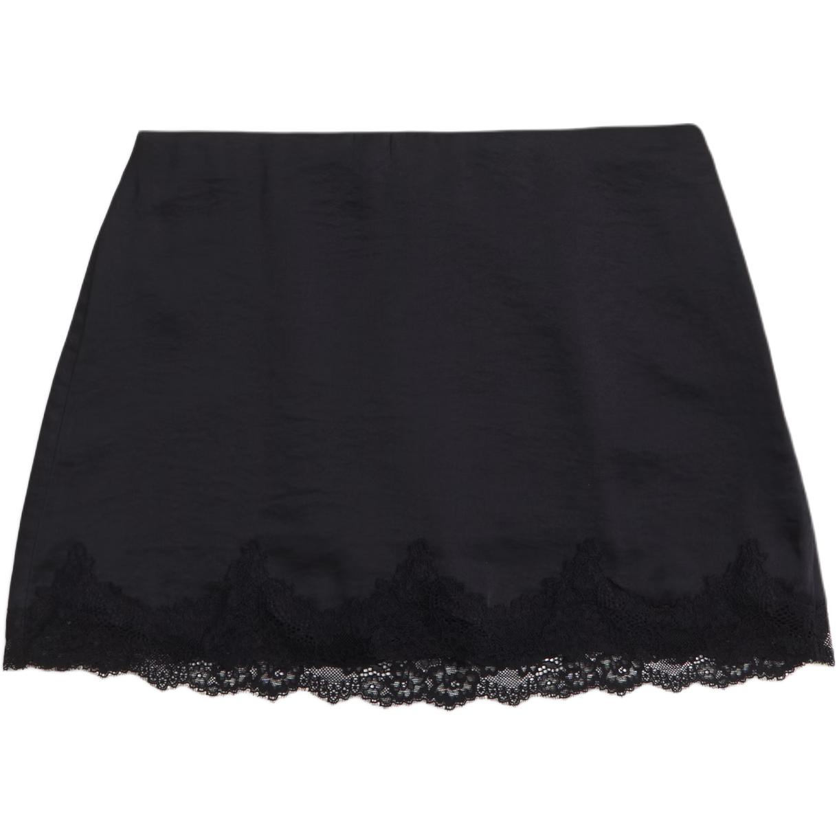 

Повседневная короткая юбка женская Abercrombie＆Fitch, черный