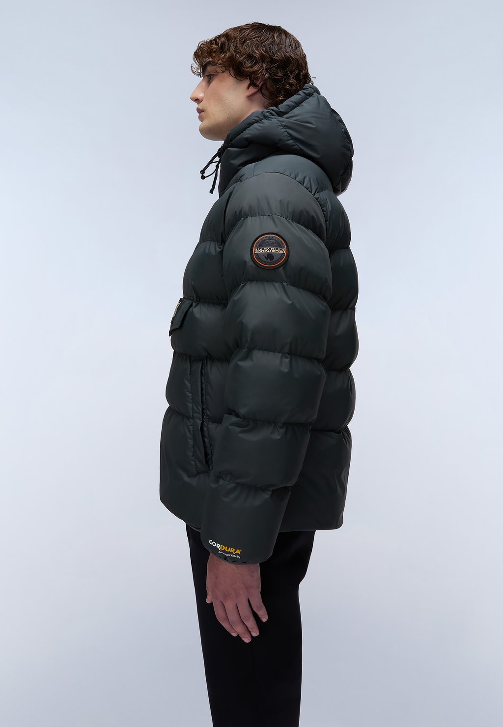 

Толстовка с капюшоном RAINFOREST OP WI PUF Napapijri, светло-зеленый