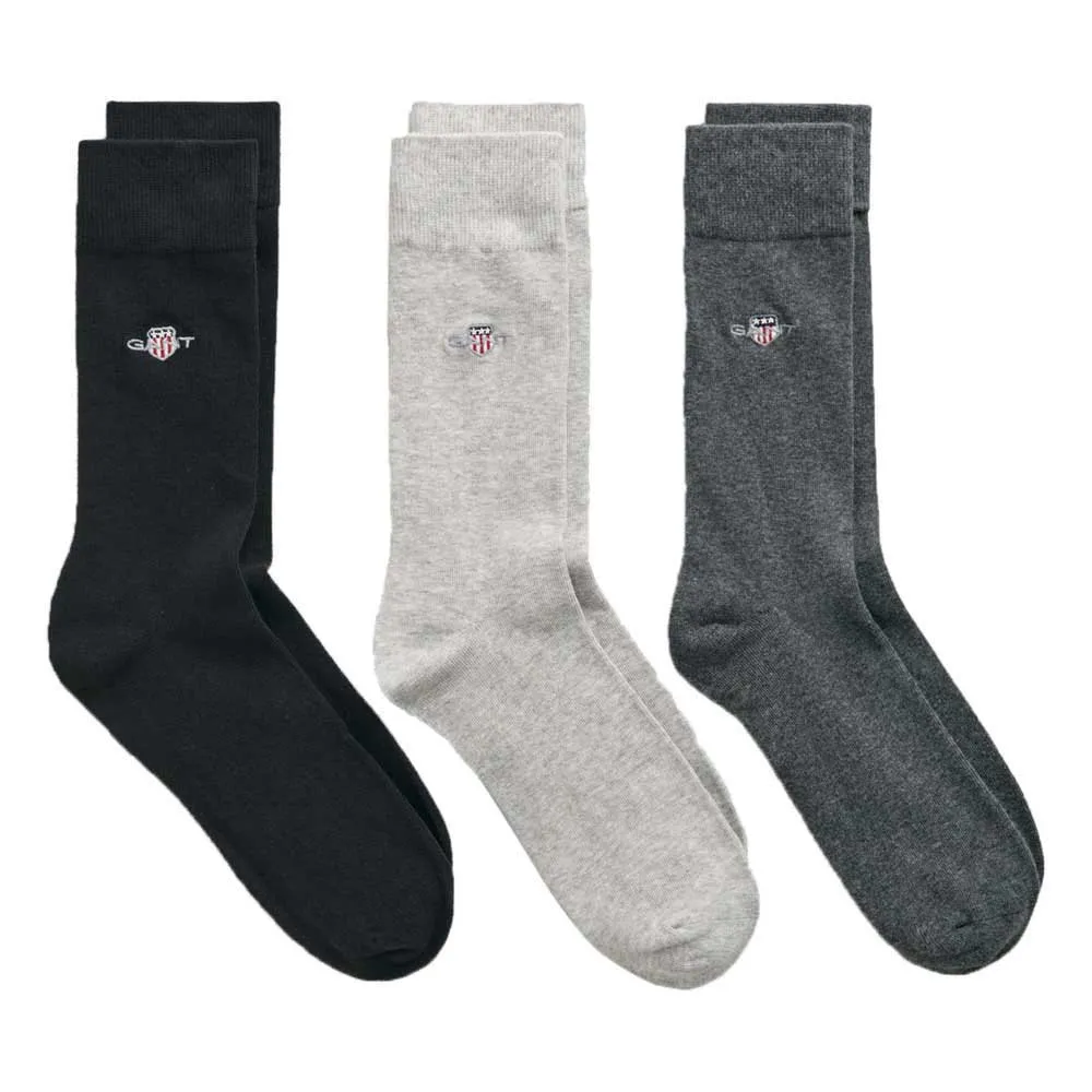 

Носки Gant 9960270 3 pairs, серый/черный