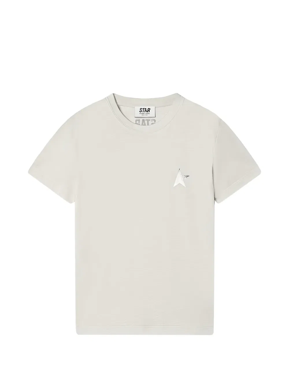 Футболка White Star Collection Golden Goose Kids, бежевый