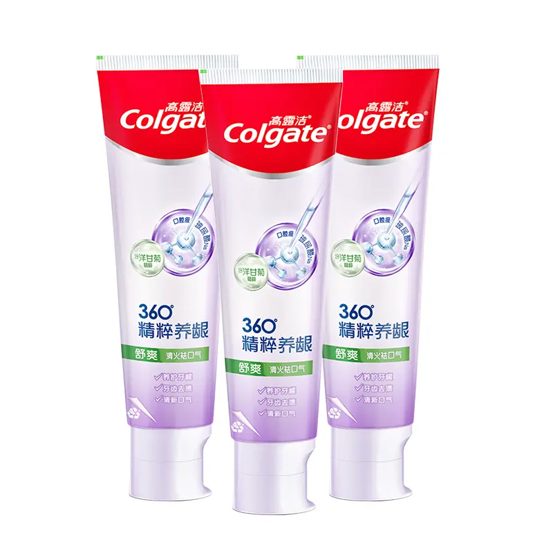 Набор зубных паст Colgate 360°, очищающая 120 гх2 + лечебная 120 гх2 + освежающая 120 гх2 — фото 4