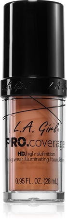 

Осветляющая жидкая основа L.A. Girl Cosmetics PRO. Coverage, Sand 28 ml