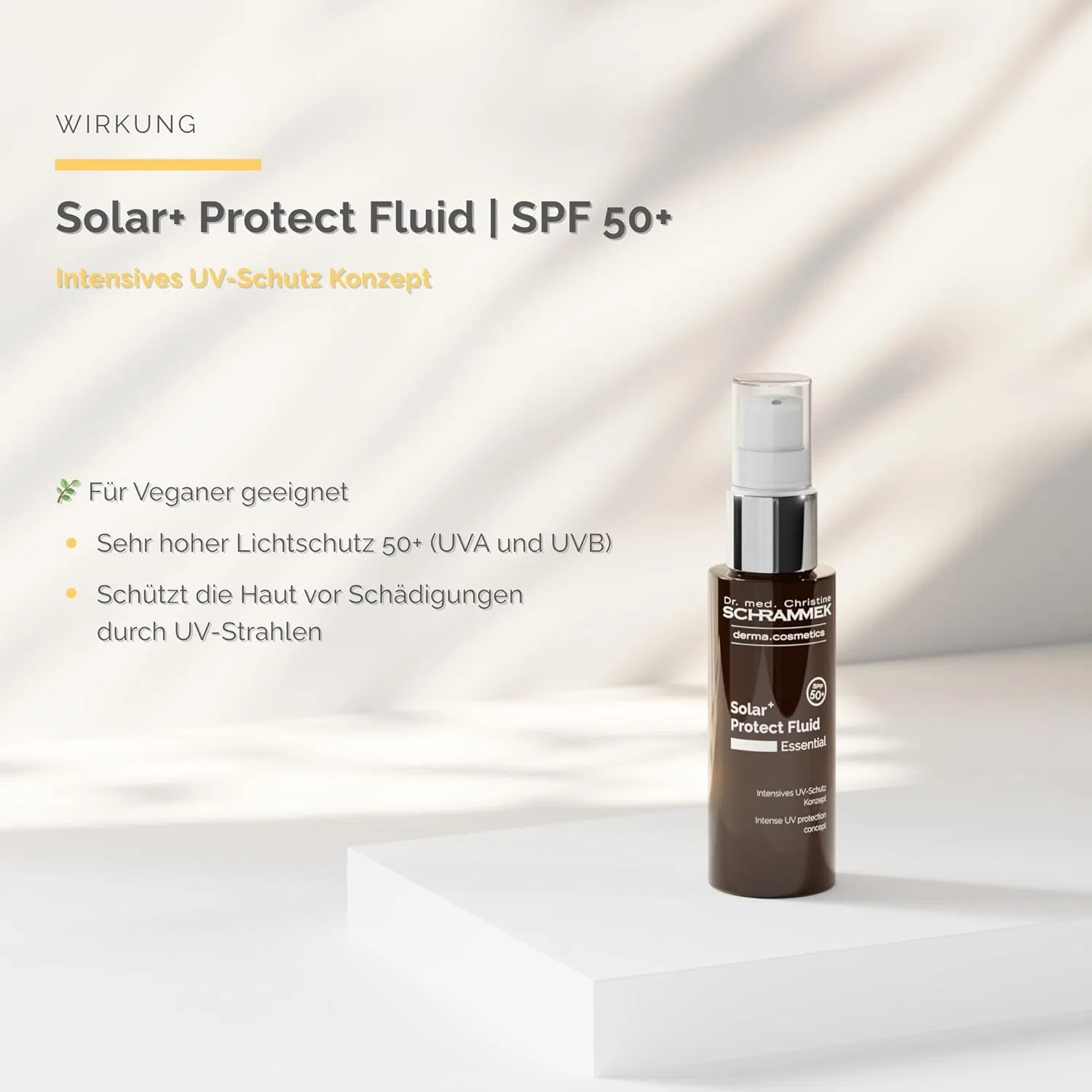 Солнцезащитный флюид Solar+ Protect Fluid SPF50 от SCHRAMMEK, 50 мл Schrammek — фото 2