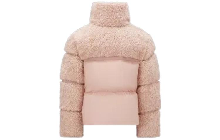 Moncler Детские куртки и пальто розового цвета — фото 4