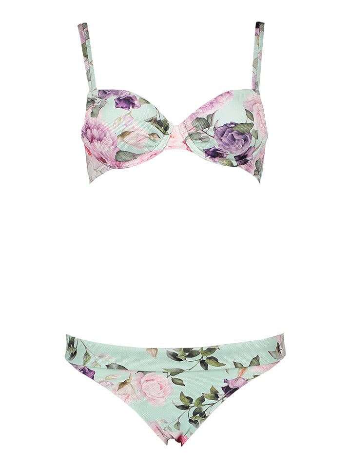 

Комплект бикини LASCANA, цвет mint/rosa