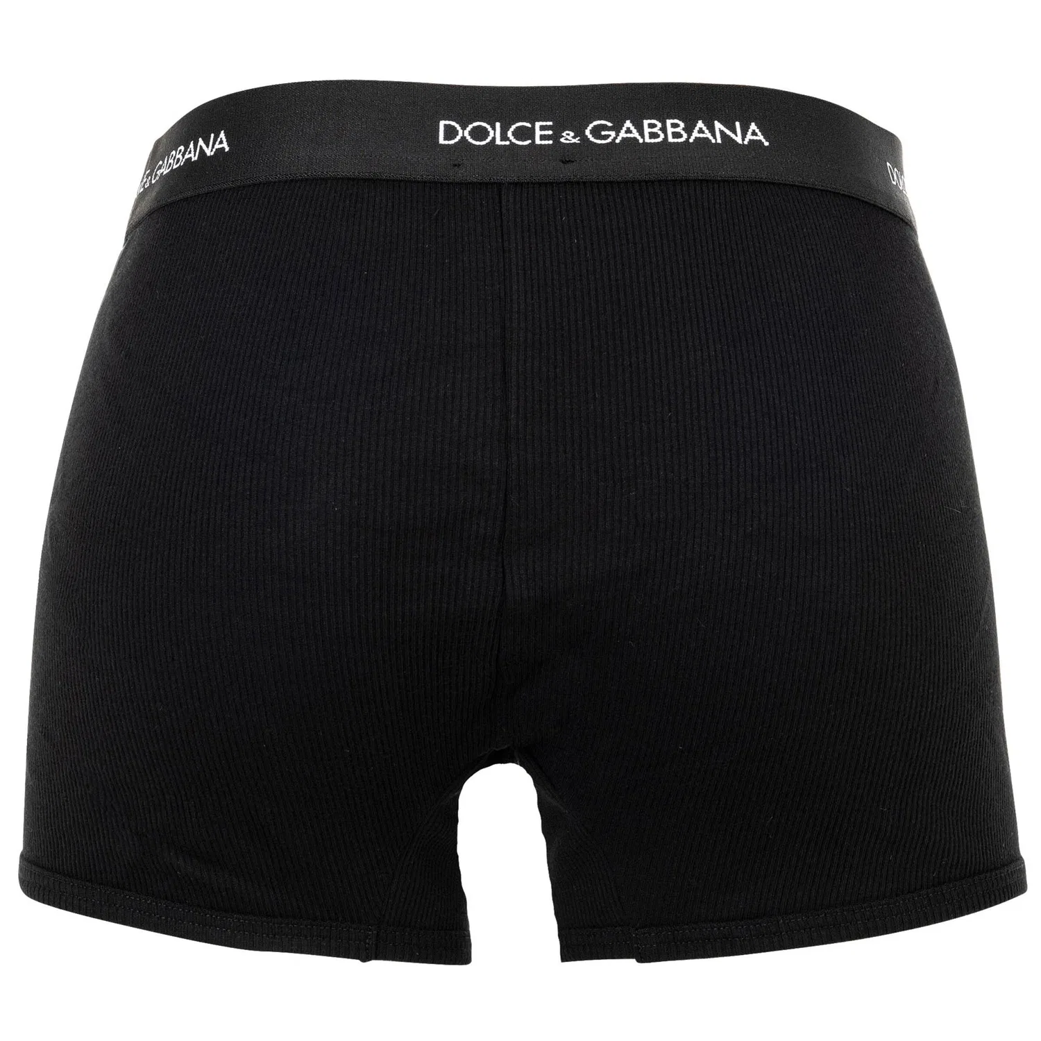 Боксерские трусы Dolce & Gabbana черного цвета — фото 3