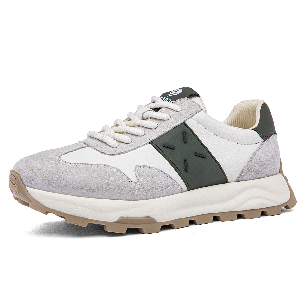 Кроссовки NAVIGARE Lifestyle Shoes Men Low-top, зеленый — фото 2
