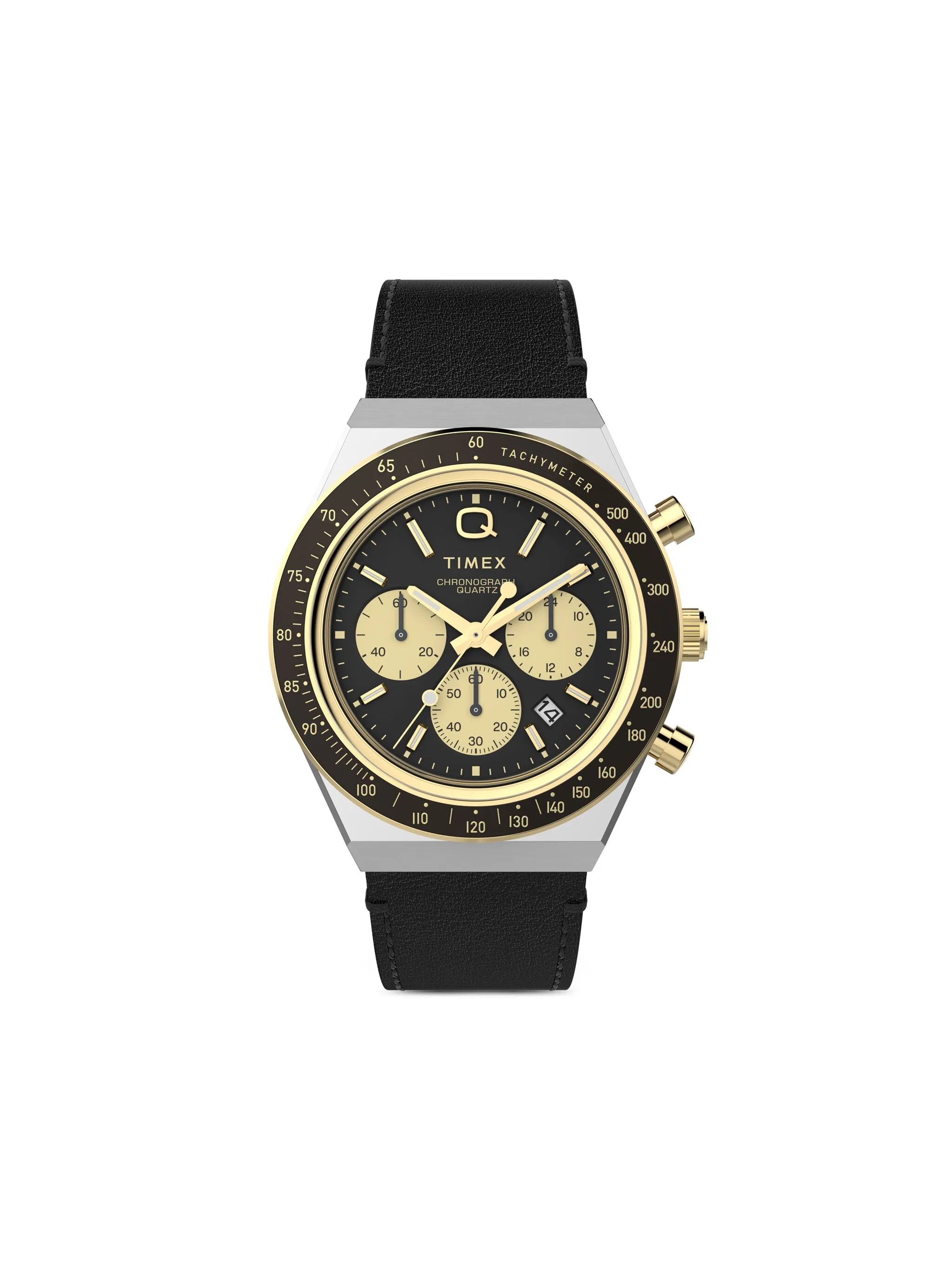 

Наручные часы Q Timex 40 мм, черный