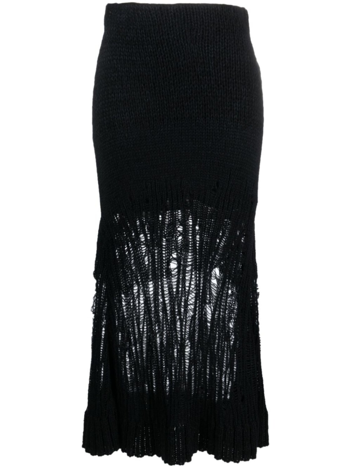 

Chloé длинная трикотажная юбка, черный