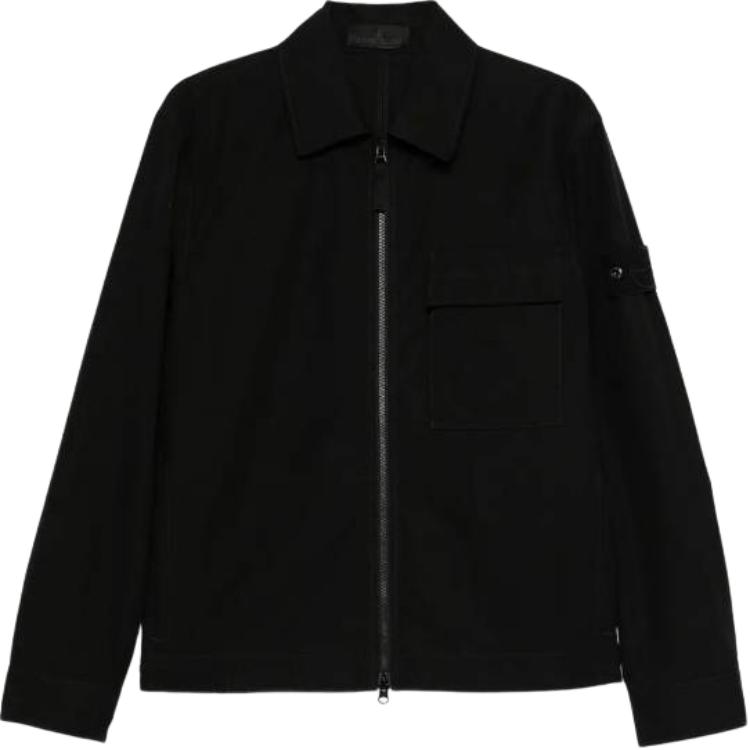 

Куртка на молнии STONE ISLAND, черный