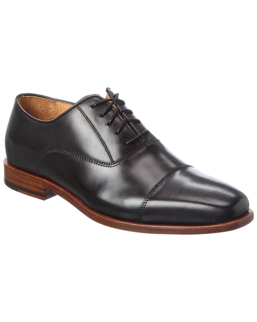 

Кожаные оксфорды Curatore Cap Toe, черный