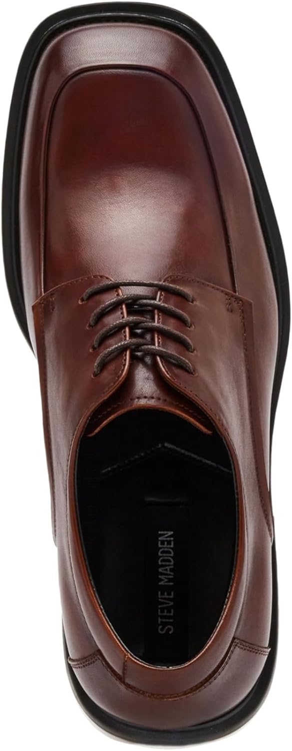 Мужские кроссовки Steve Madden Pippen, Cognac Leather — фото 2