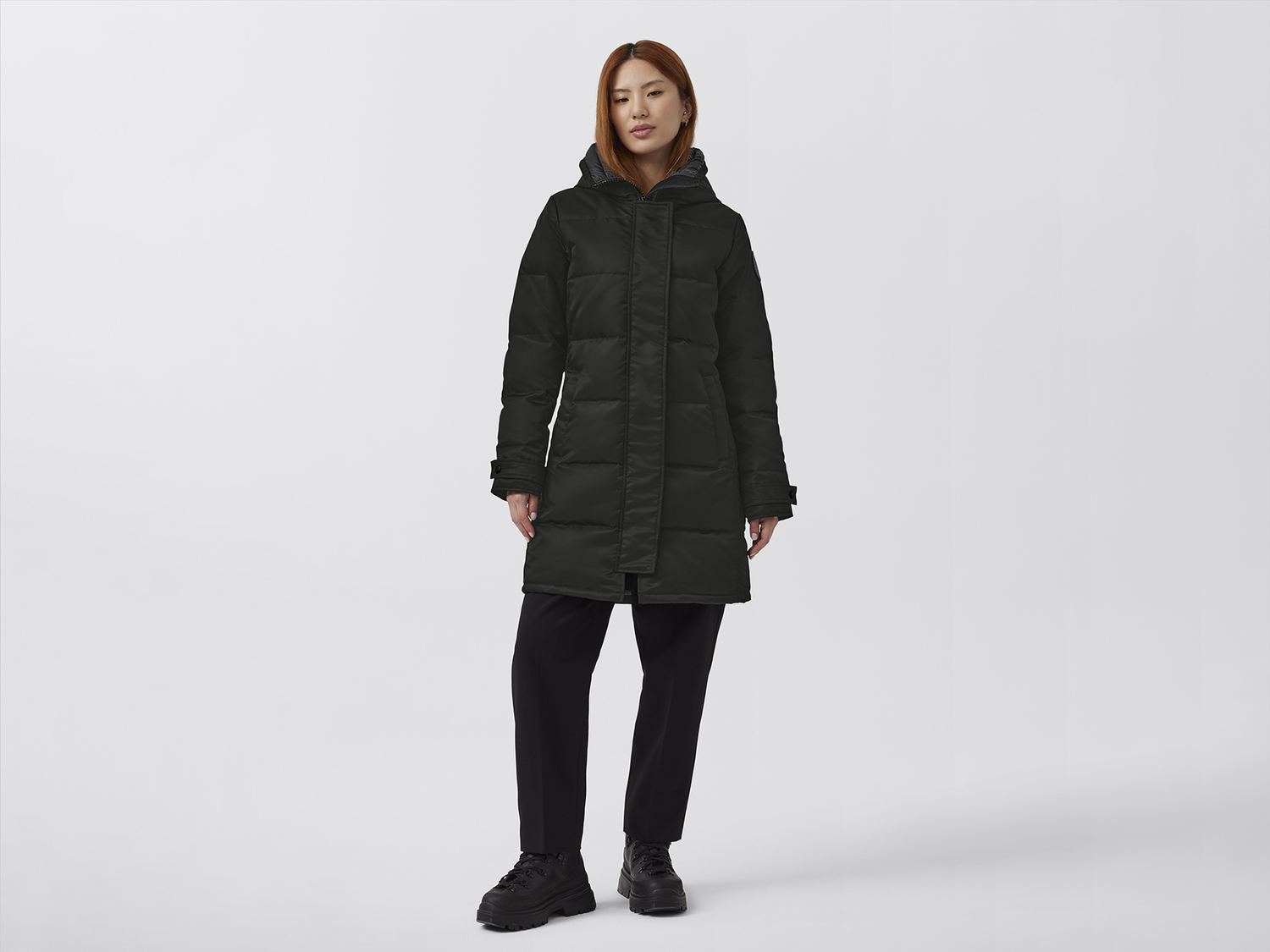

Парка Canada Goose Shelburne Performance Satin, Volcano