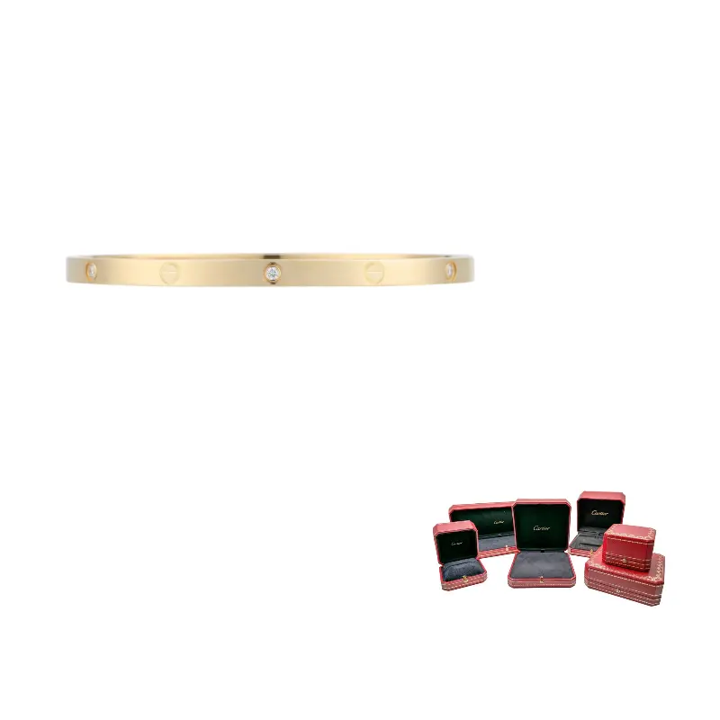 

Cartier Браслет LOVE 18K Gold Diamond Unisex