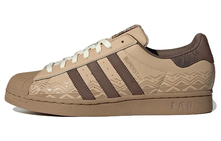 

Кроссовки Superstar Adidas Originals 'Magic Beige Tribal'