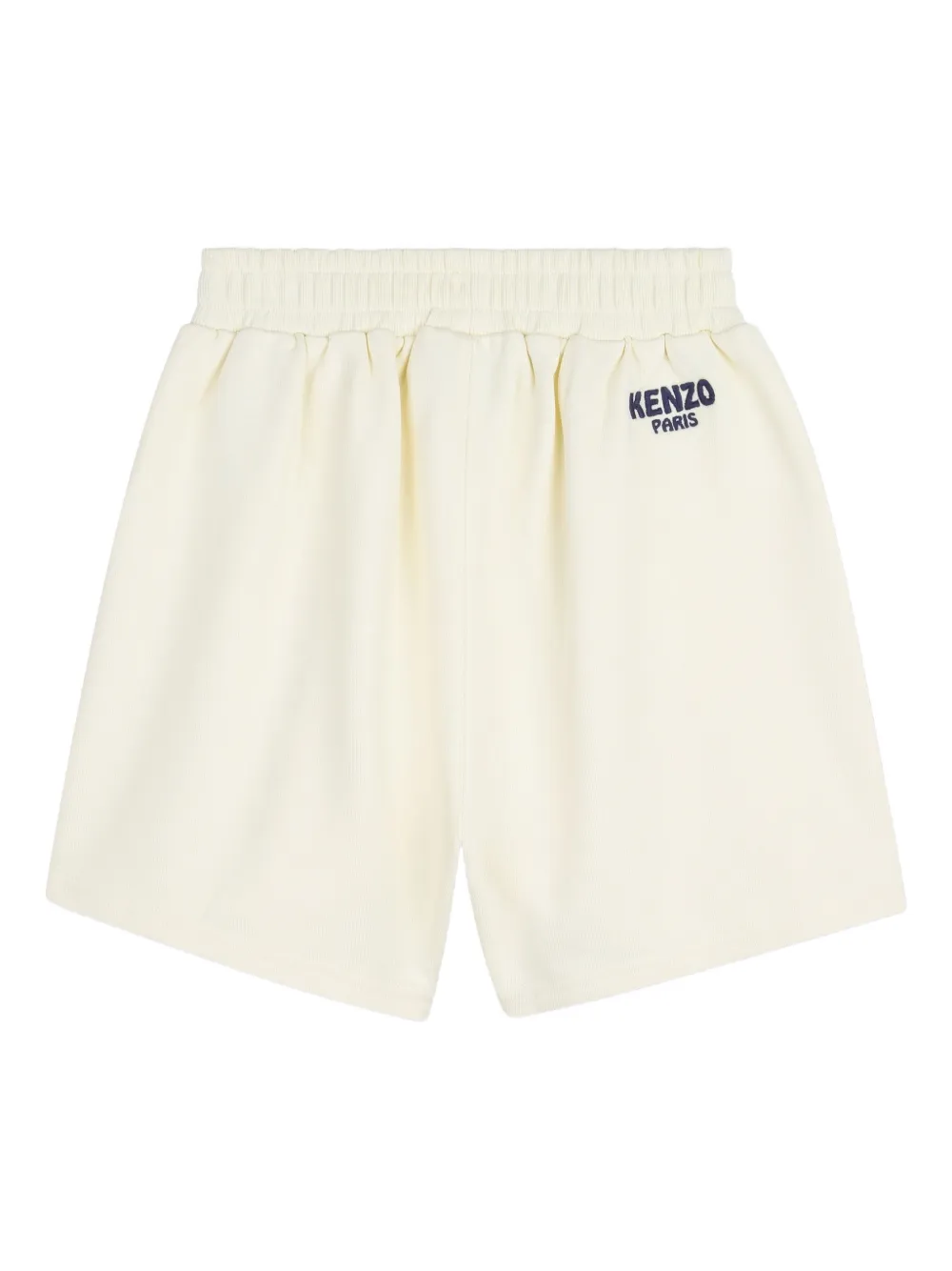 Шорты с эластичным поясом Kenzo Kids, бежевый — фото 2