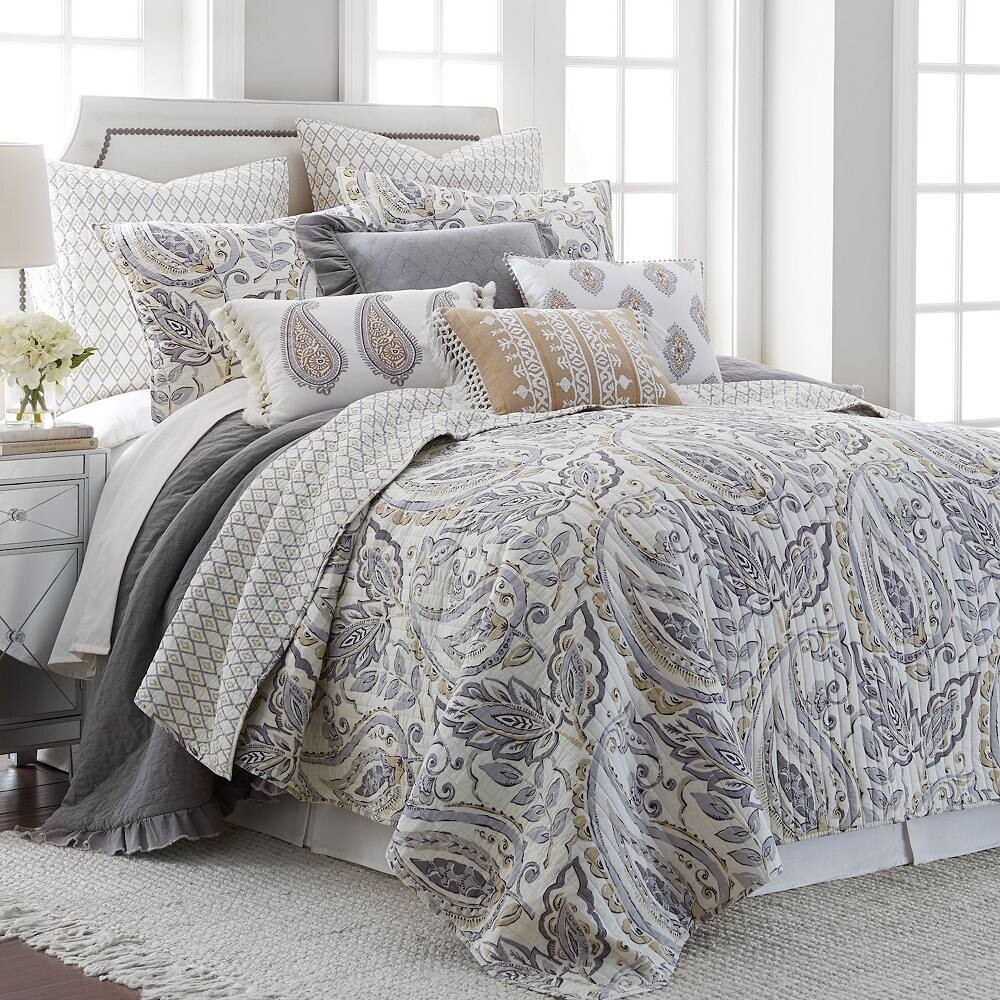 

Комплект одеял Levtex Home Tamsin, серый