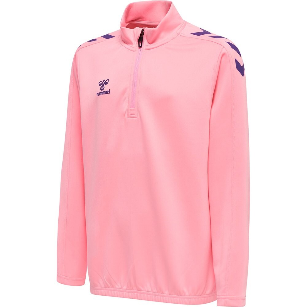 

Толстовка Hummel Core Xk Poly Half Zip, розовый