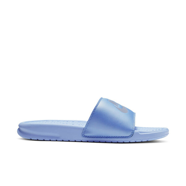 Тапочки benassi jdi slide 'aluminum' Nike, синий — фото 2