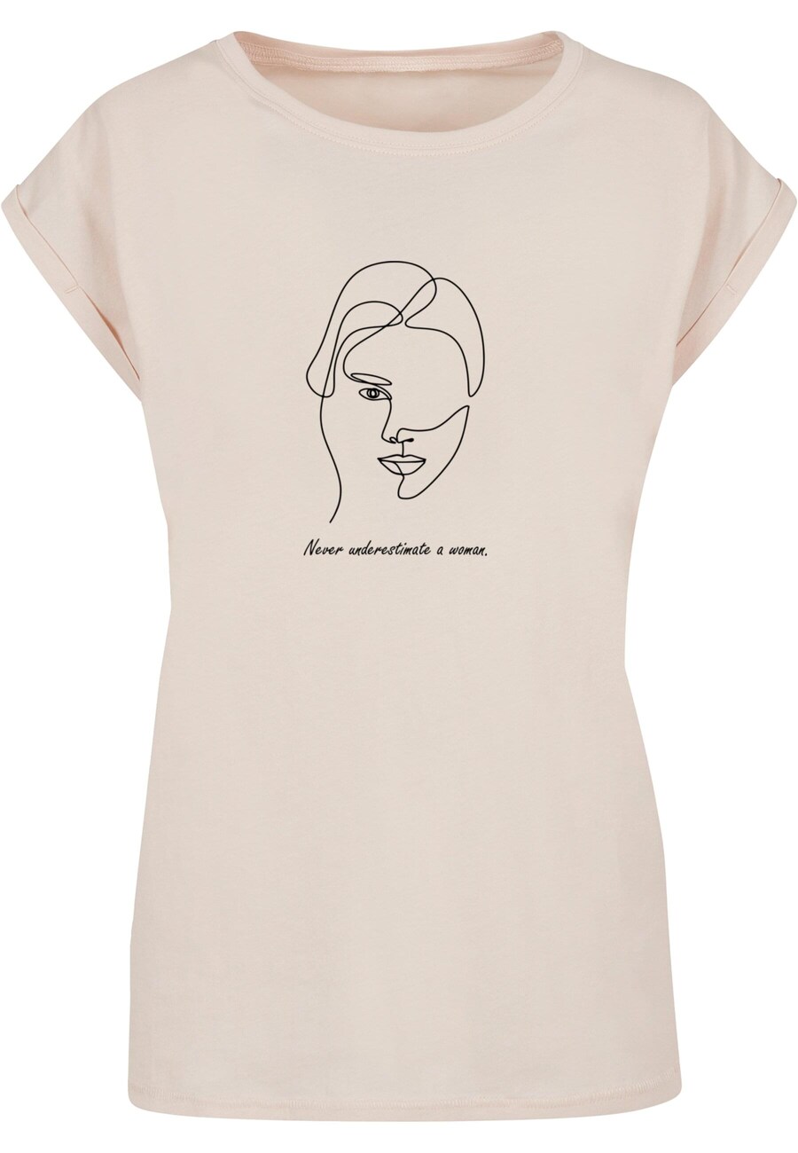 

Футболка Merchcode Shirt WD - Woman Figure, песочный