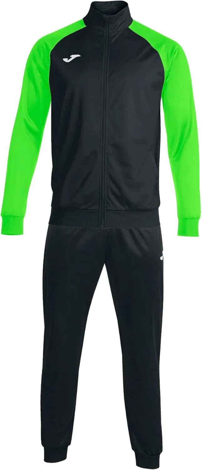 Спортивный костюм Joma, черный с зеленым