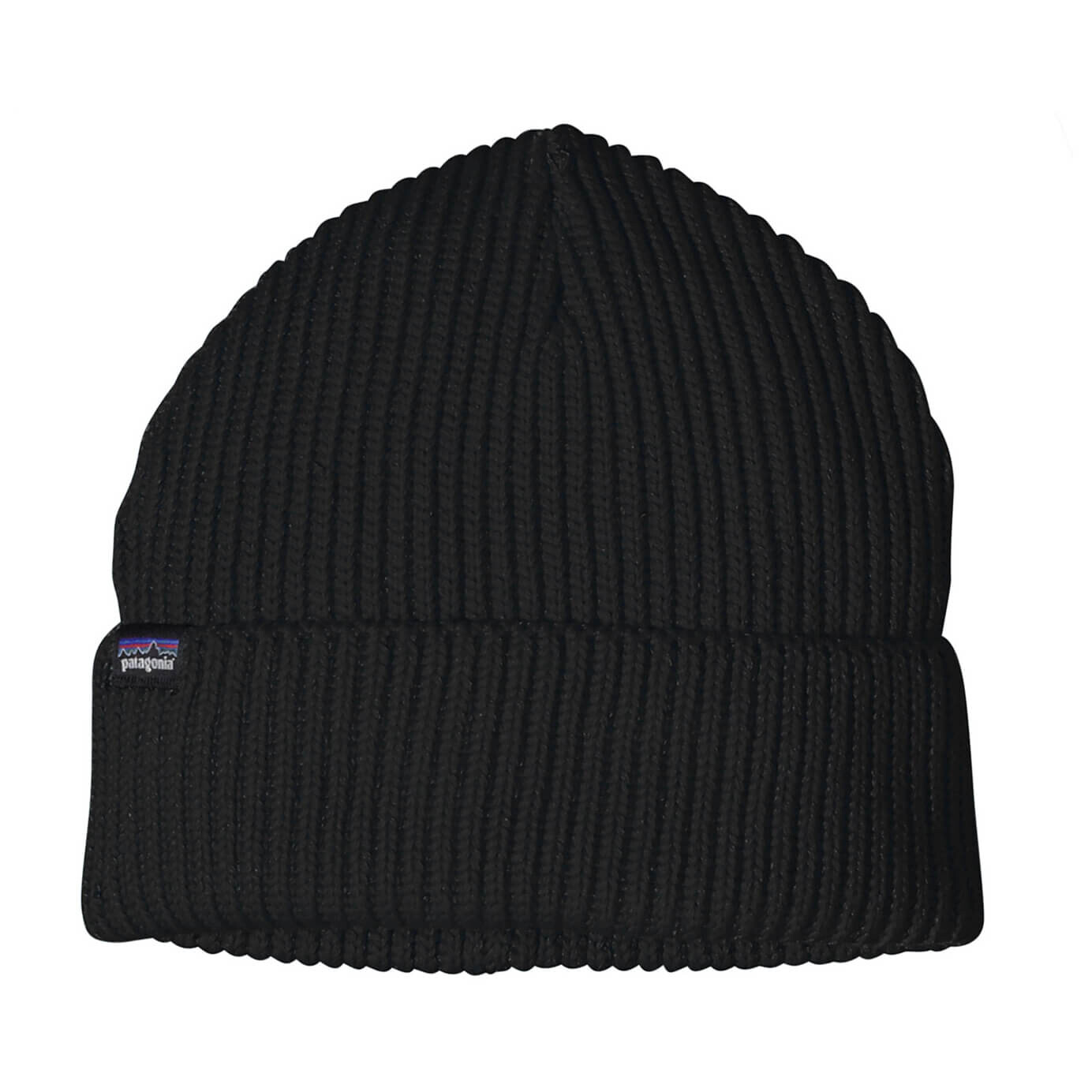 

Шапка Patagonia Fisherman's Rolled Beanie, черный