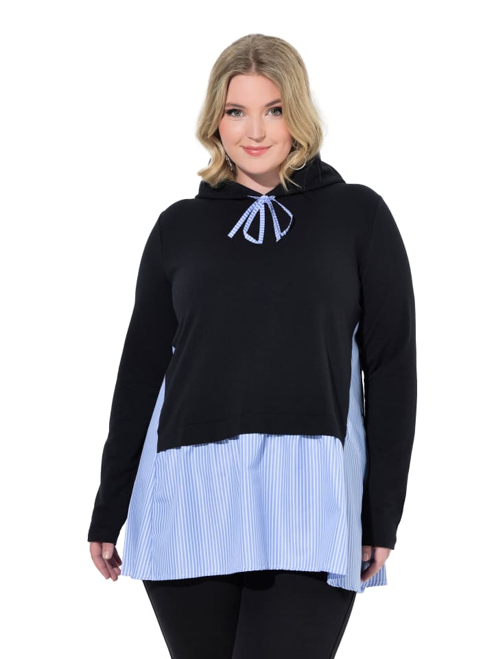 

MIAMODA Черная толстовка