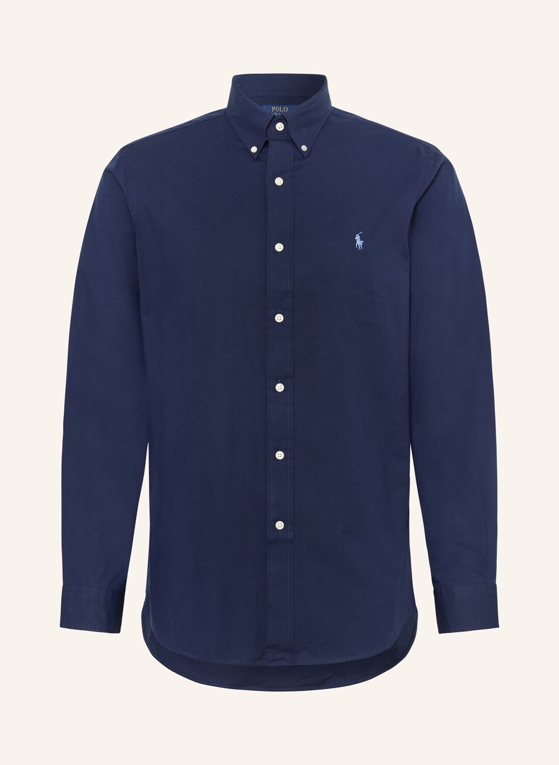 

Рубашка по индивидуальному заказу Polo Ralph Lauren, синий