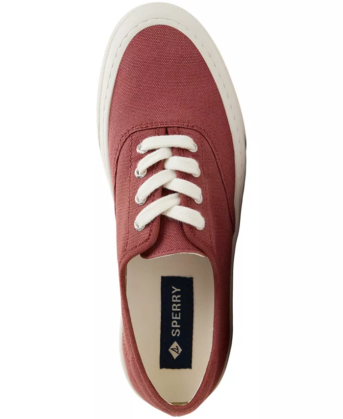 Женские кроссовки Candy на шнуровке Sperry, красный — фото 4