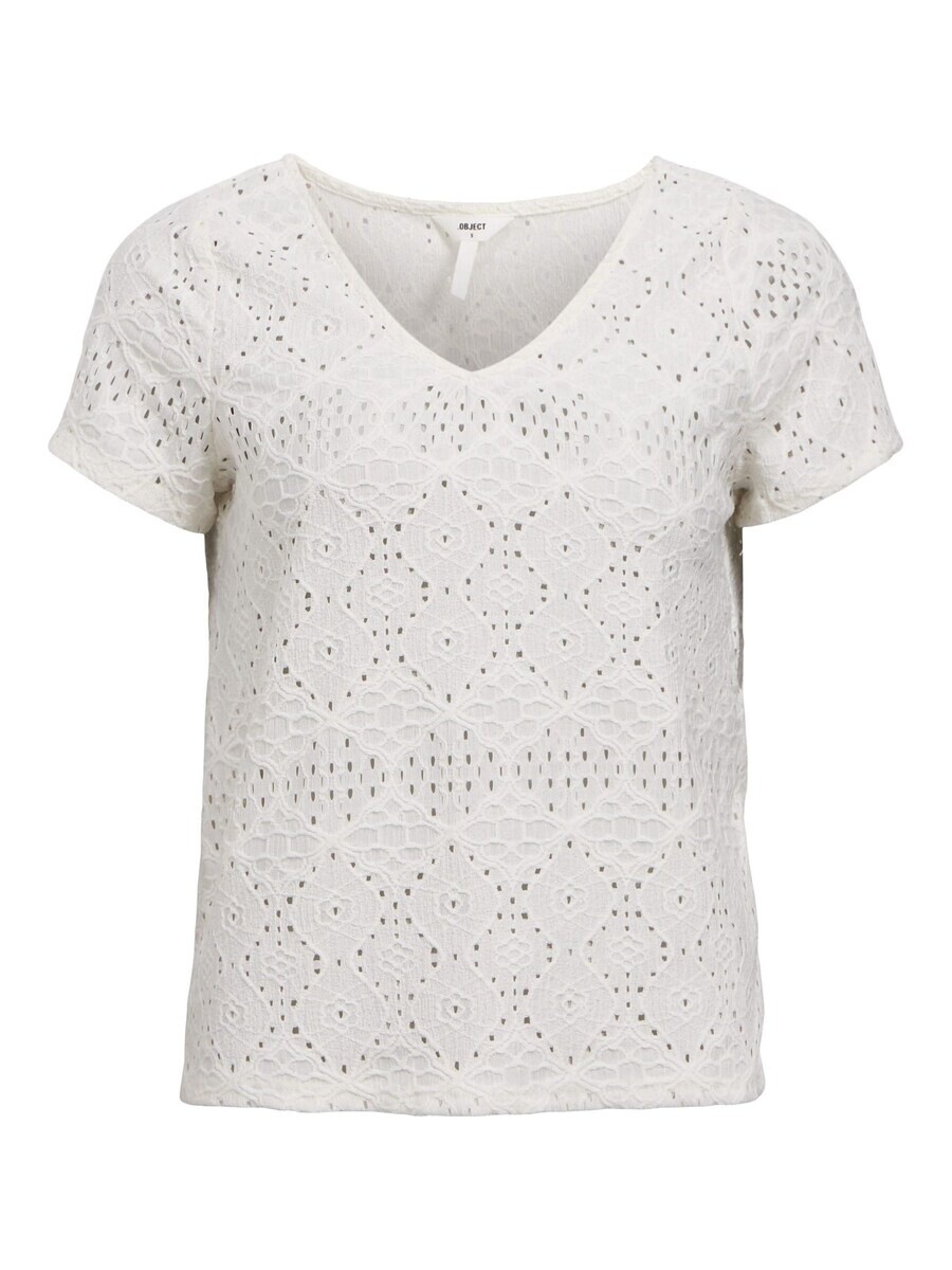 

Футболка Object FEODORA, цвет Natural White