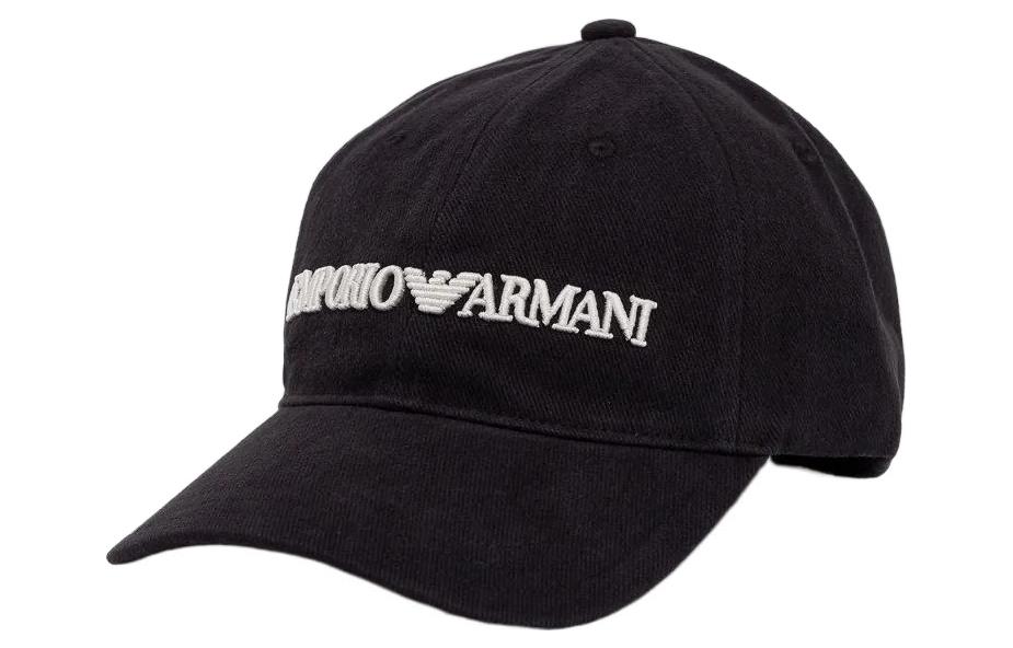 

EMPORIO ARMANI Бейсболка с вышитым логотипом, Black