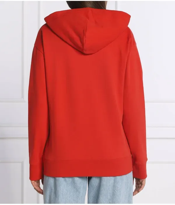 C_Edelight_1 Толстовка relaxed fit Boss, красный — фото 4