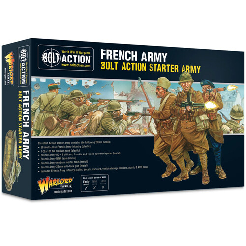 

Фигурки French Army Starter Set Warlord Games