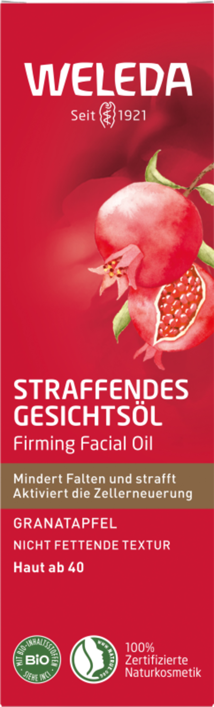 

Сыворотка для лица Weleda Granatapfel Straffendes Gesichtsöl
