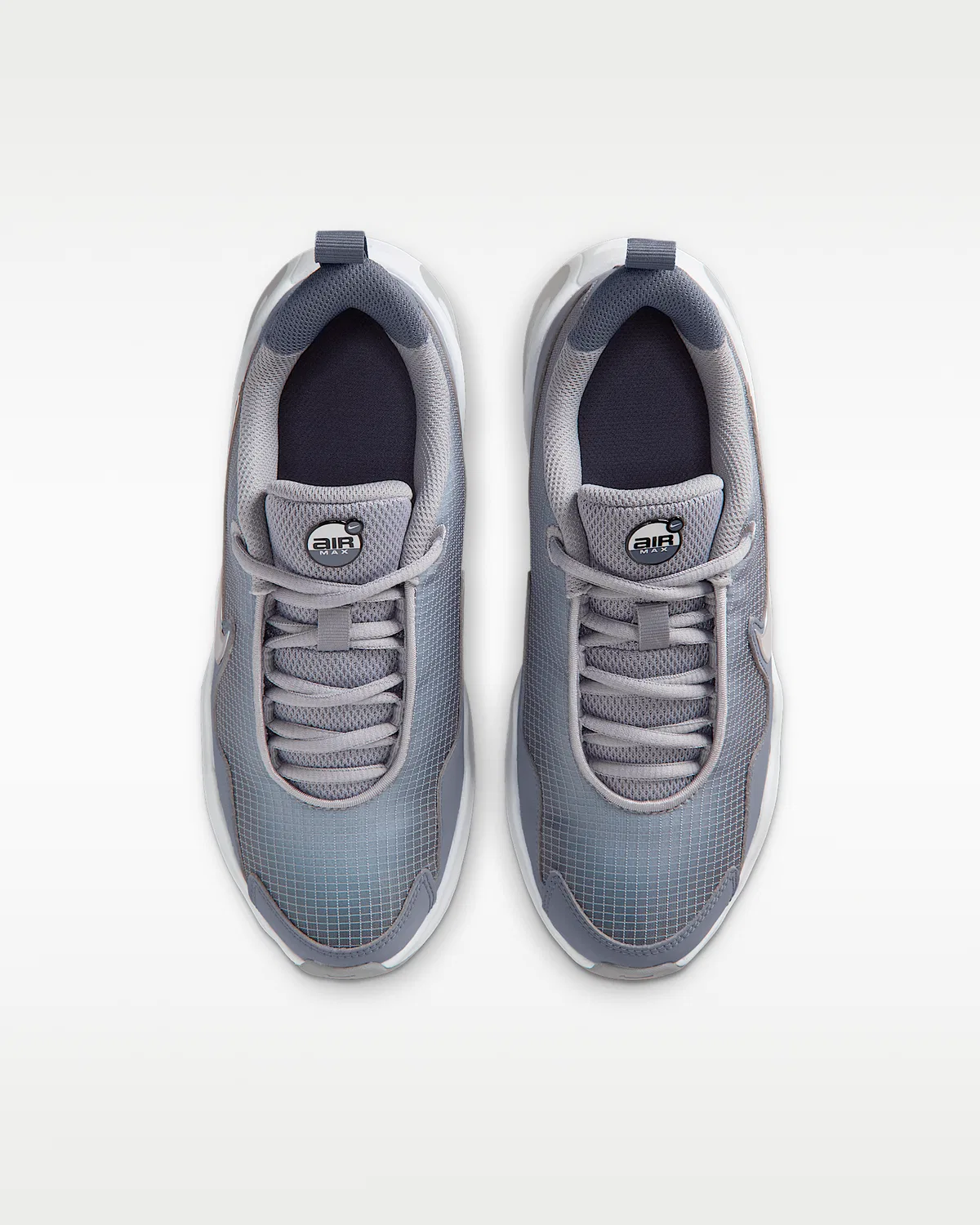 Кроссовки Nike Air Max Nova для детей старшего возраста, Cement Grey/Light Carbon/Ghost/Metallic Silver — фото 4