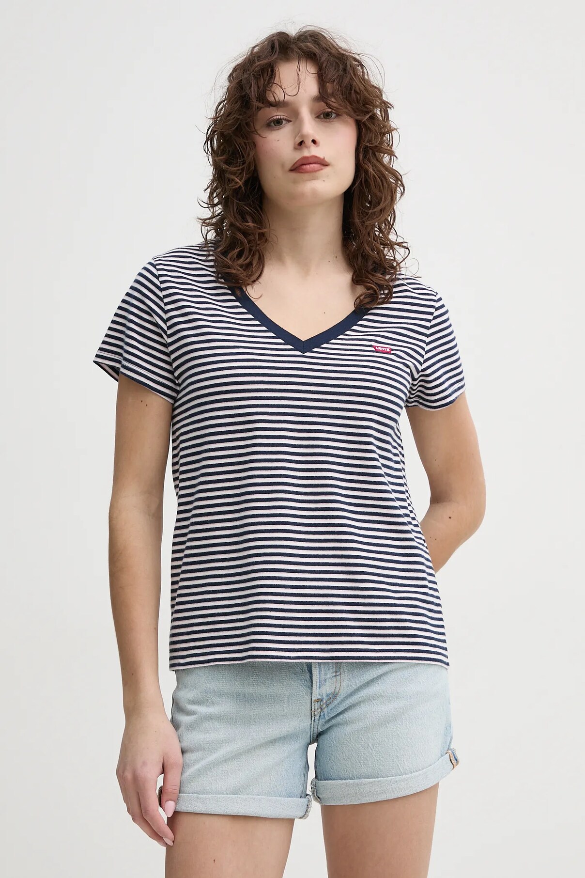 

Футболка из хлопка Levi'S, темно-синий