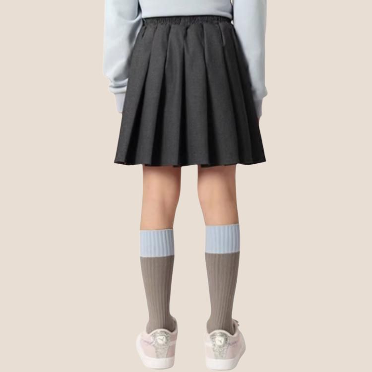 Юбка sportstyle collection юбка pleated g tea gray для детей 3-7 лет PUMA, серый — фото 4