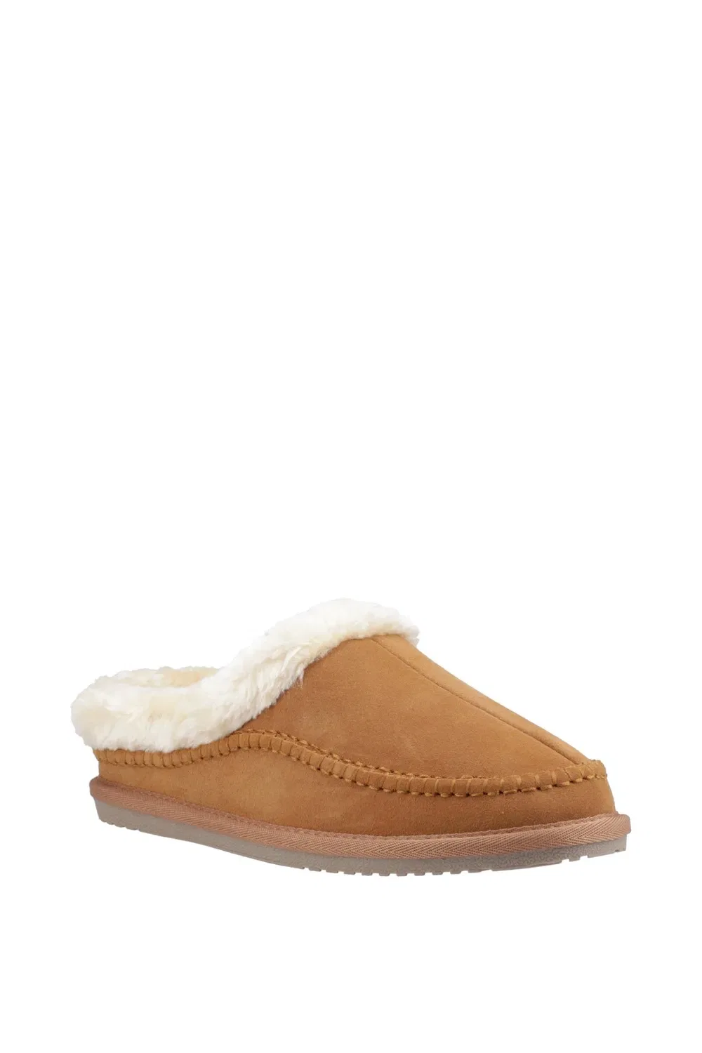 Тапочки Atticus из замши Hush Puppies, бежевый