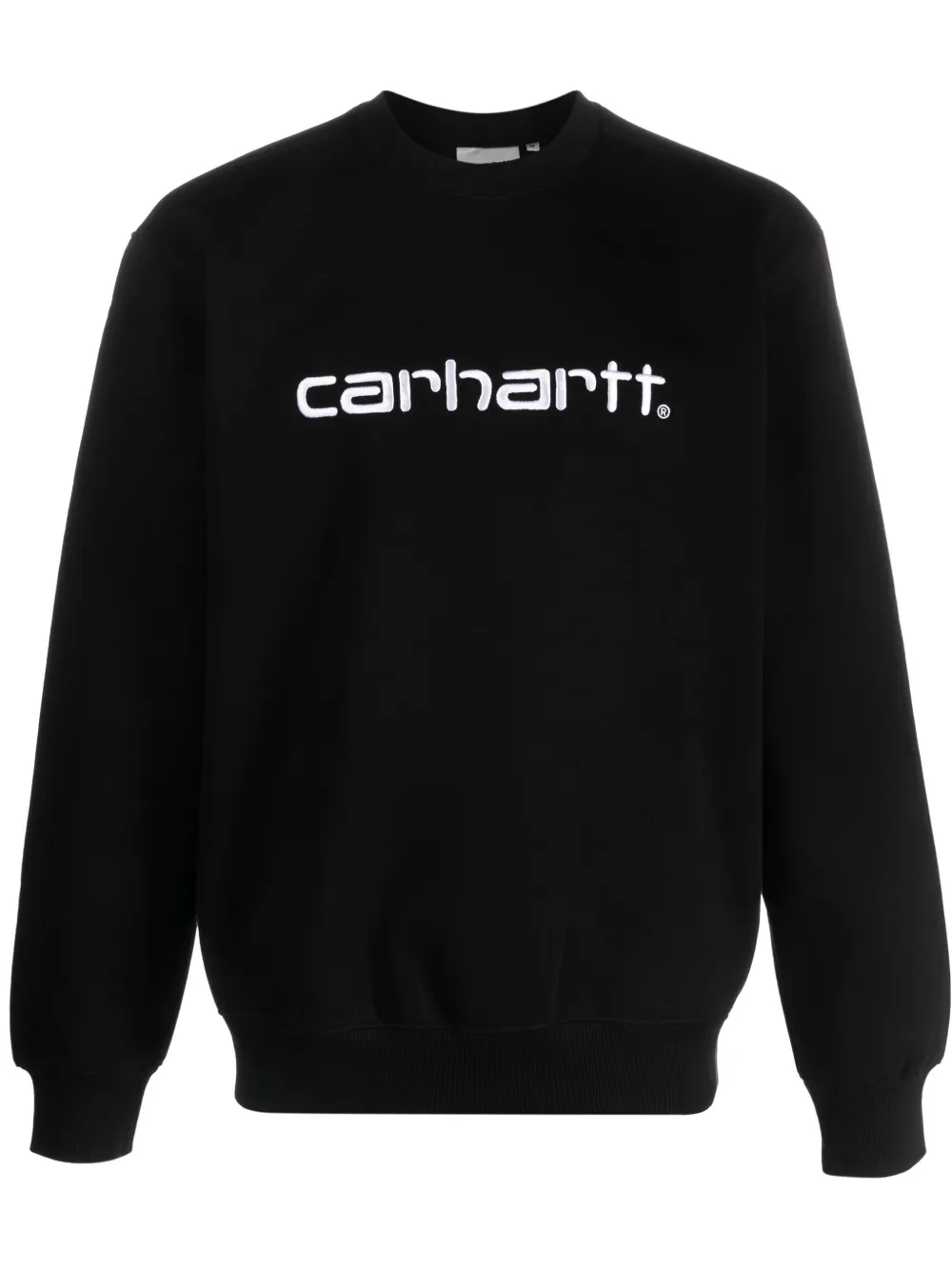 

Толстовка с круглым вырезом и вышитым логотипом CARHARTT WIP, черный