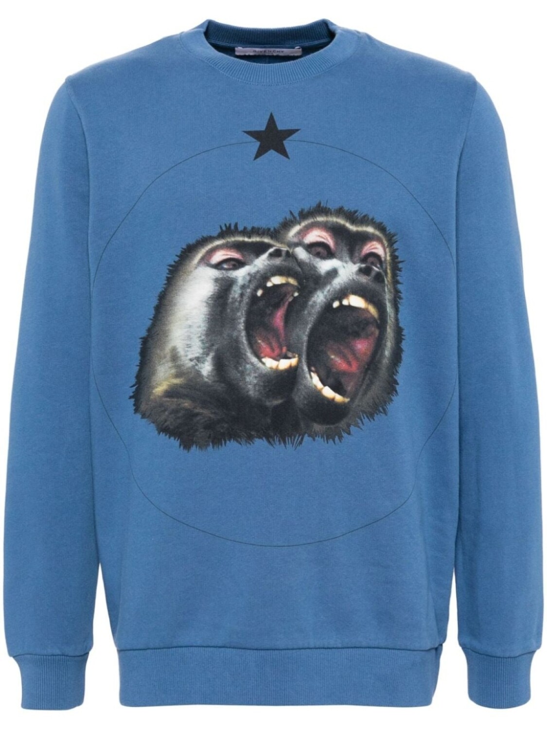 

Толстовка с графичным принтом Givenchy, синий
