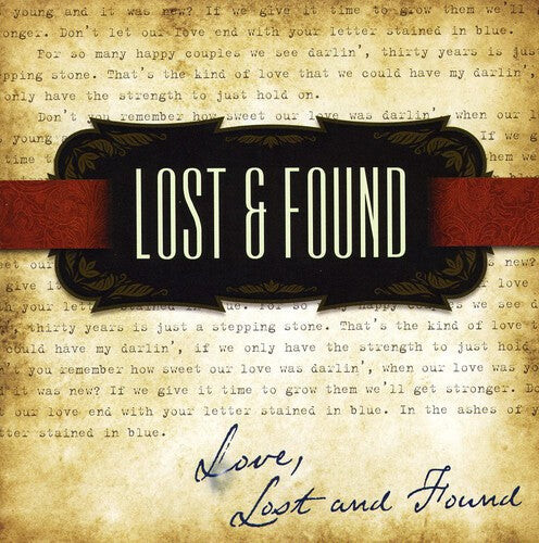 

CD диск Lost & Found: Love, Lost and Found