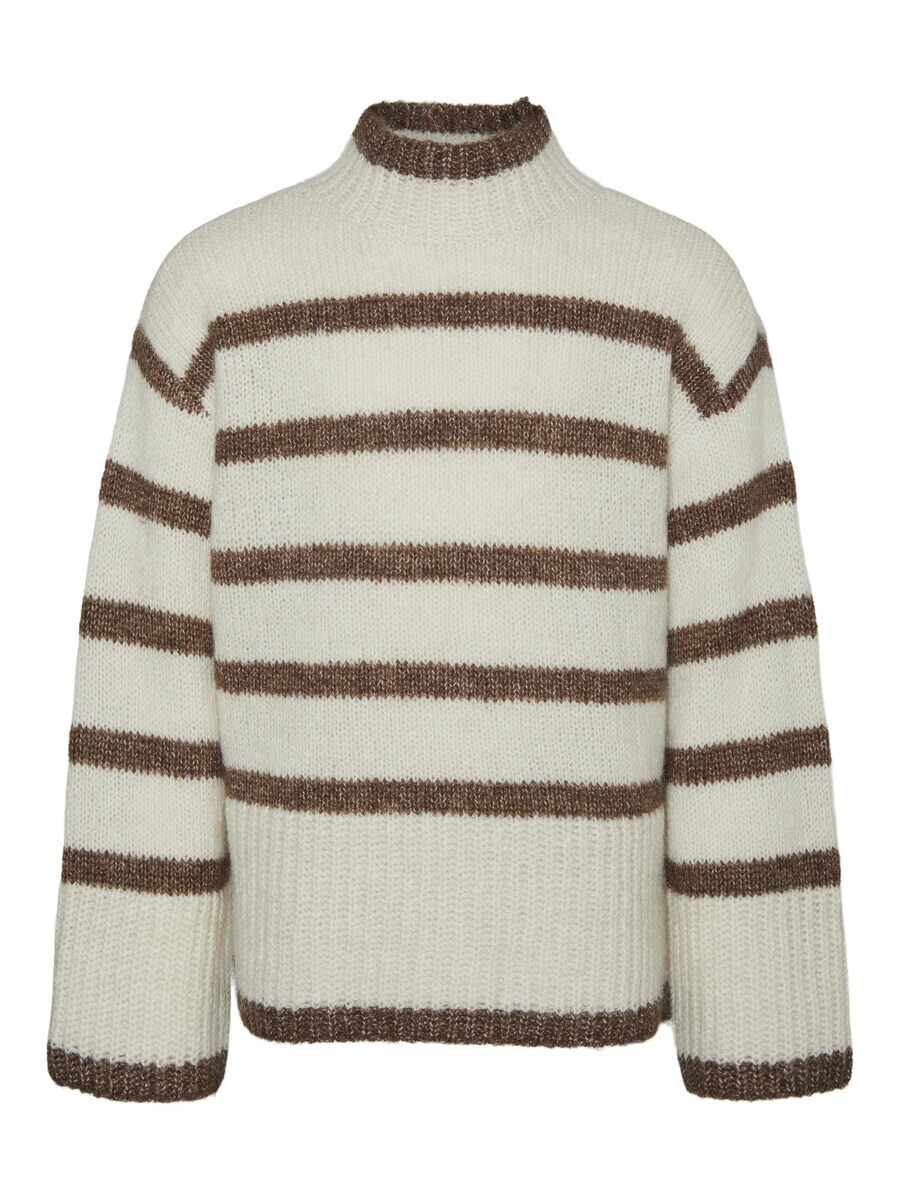 

Свитер Vero Moda Girl Sweater WIONA, цвет Brown/Light grey