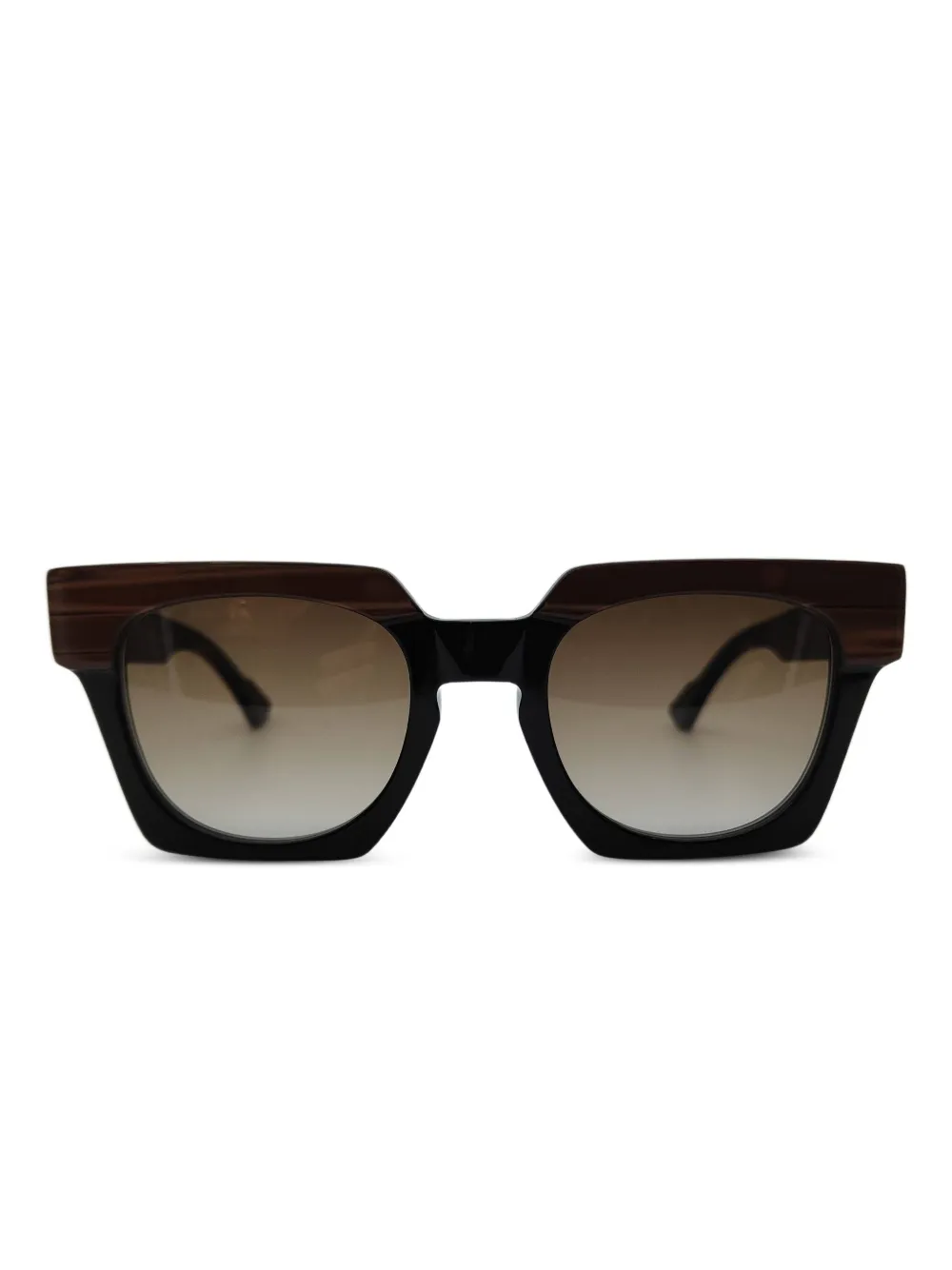 

Солнцезащитные очки с эффектом градиента Kador, коричневый