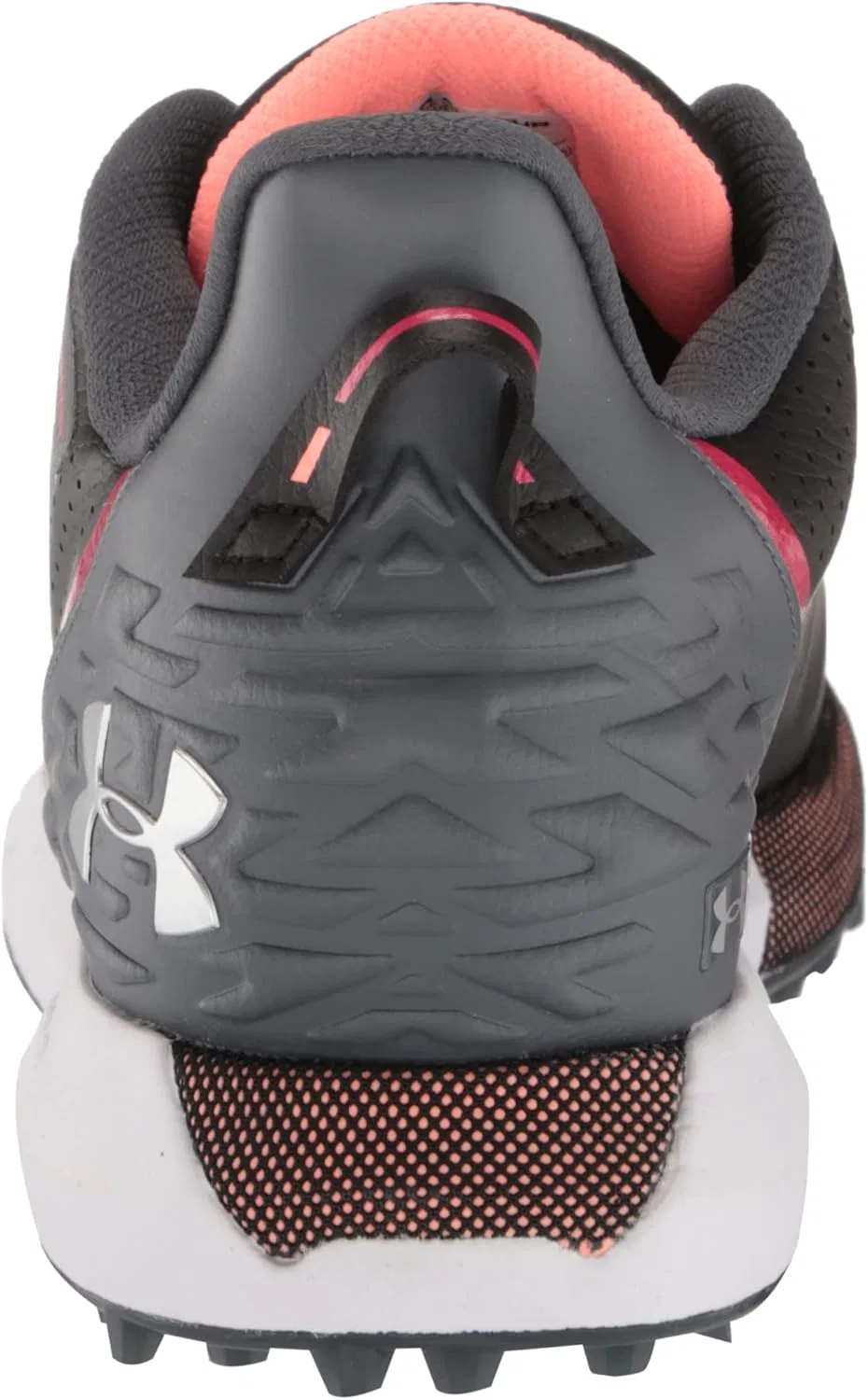Мужские гольф-кроссовки Under Armour 3025071, Black 001 Electric Mandarin — фото 3