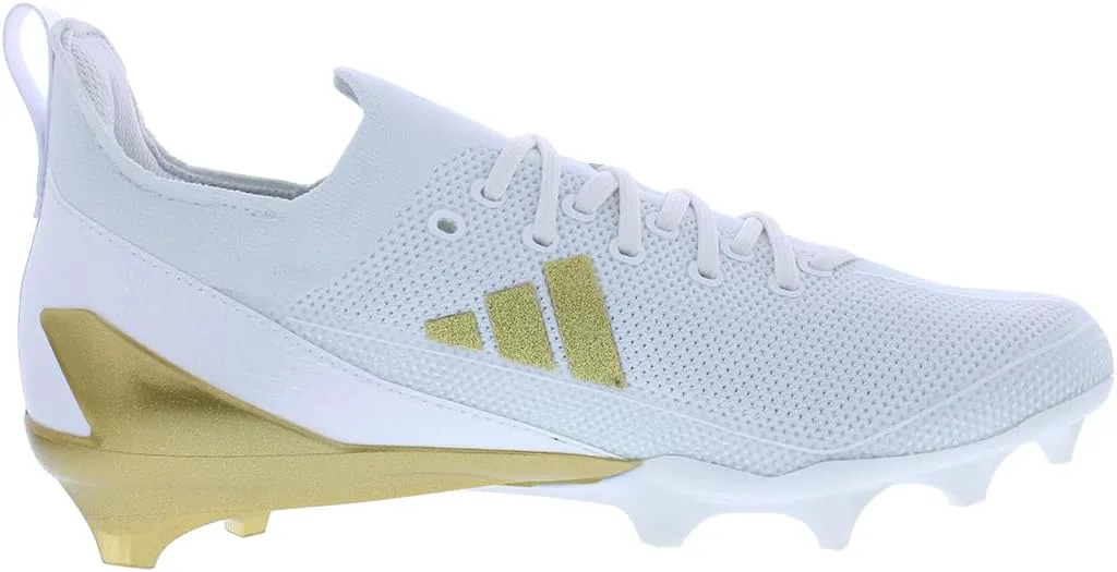 Мужские кроссовки Adidas Adizero Electric.2 для американского футбола, белый/металлик — фото 3
