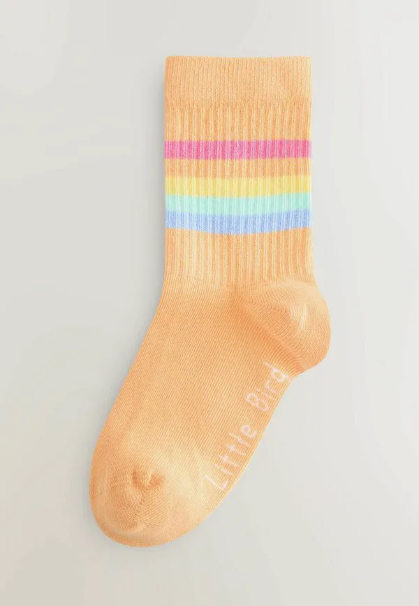 Полосатые носки-трубки, упаковка из 6 штук Little Bird, Pastel Rainbow — фото 3