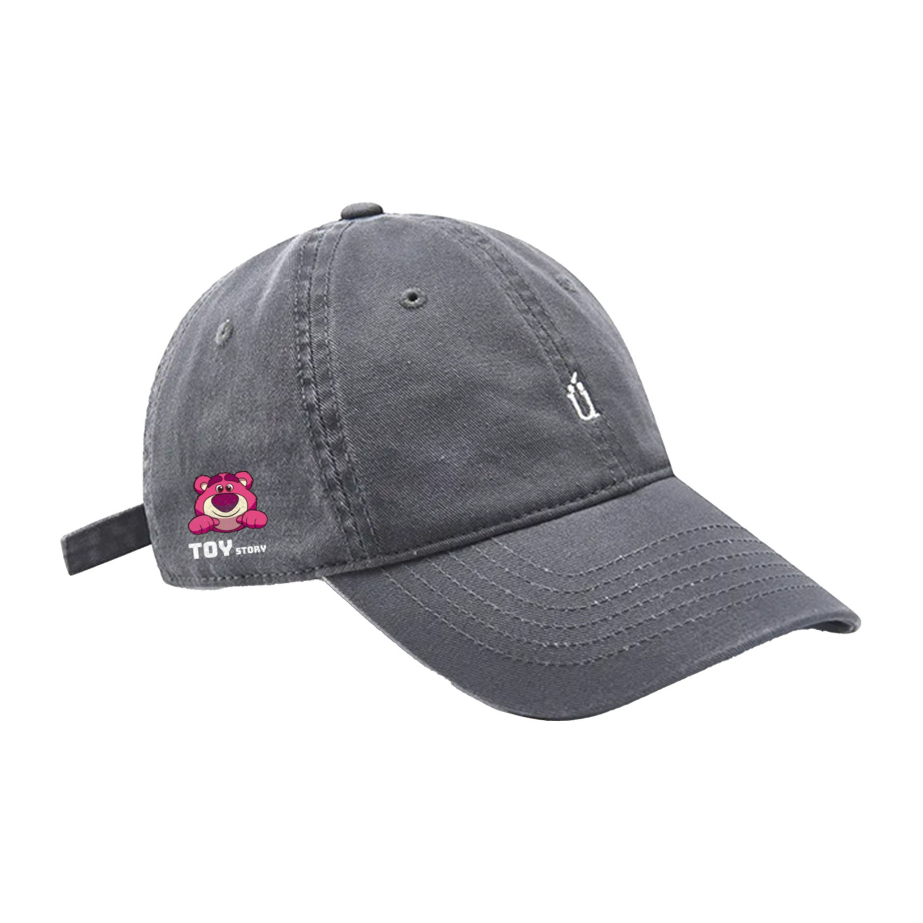 

Disney Бейсболка хлопковая унисекс серии Strawberry Bear, Dark Gray