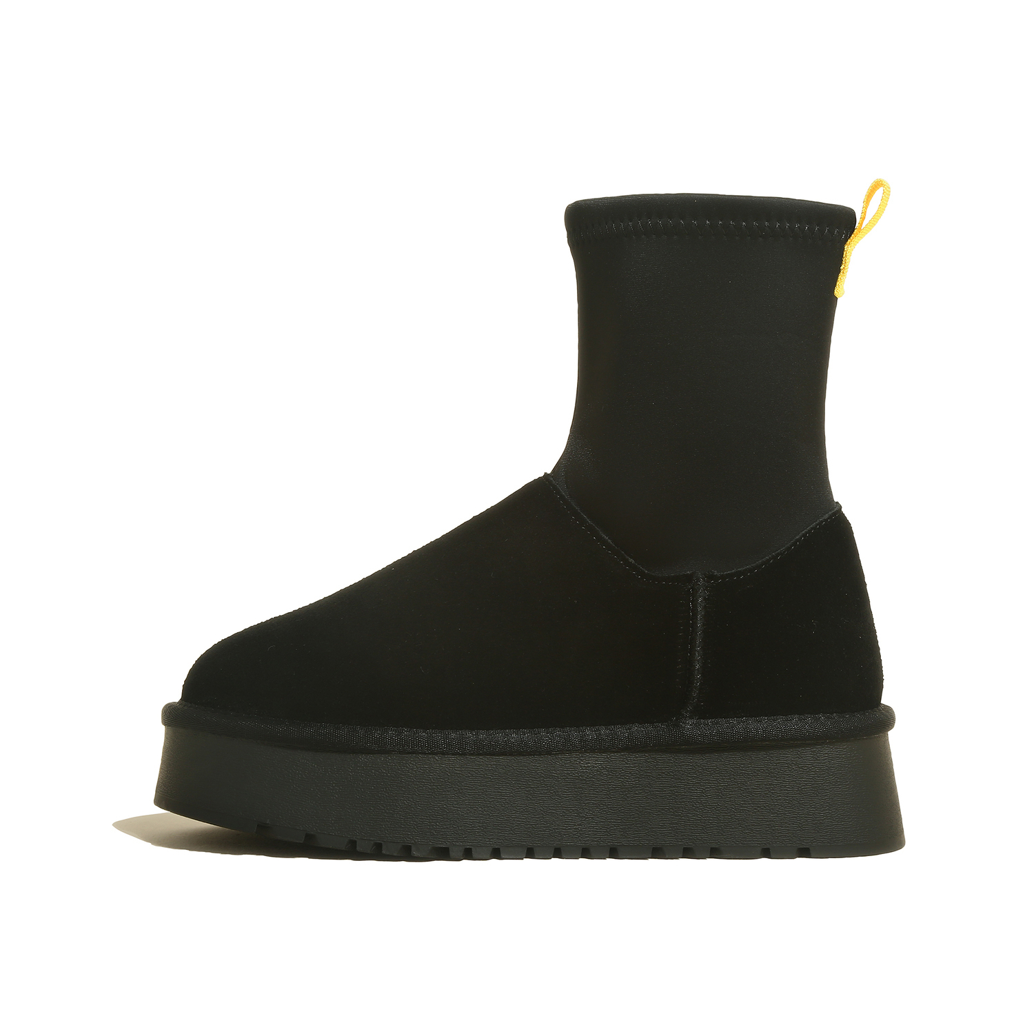 CHENTER KATER Женские короткие зимние сапоги черные, цвет Black